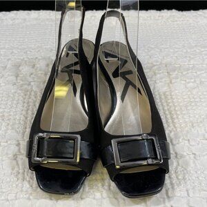 Anne Klein Sport Women's Black Shoes/Heels Sz 6.5M SKU 4759